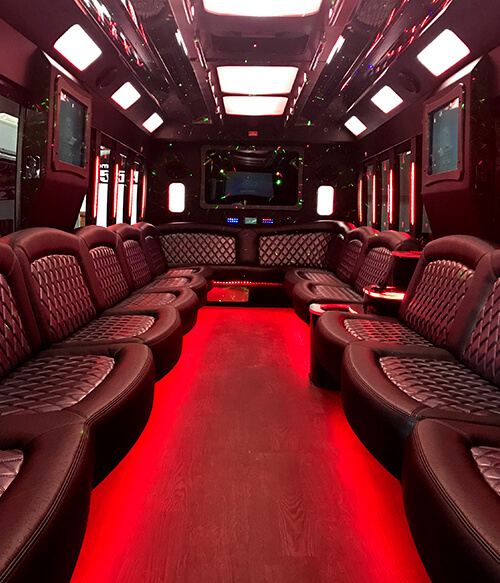 deluxe party bus